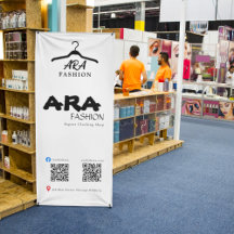 Business Vertical Retractable Banner