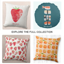 Food Themed Pillows