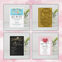 Simple Wedding Invites 