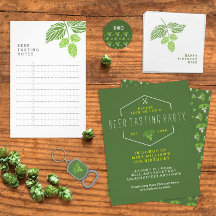 Beer Tasting Party - Beer Birthday Party