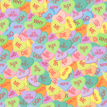 Candy Hearts Pattern - SFW