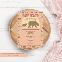 Baby Bear Birthday and Baby Shower Collection