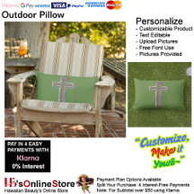 Outdoor Pillows (Customizable)