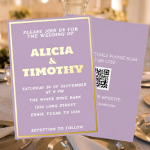 Purple Lilac Violet Wedding