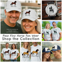 Paso Fino Horse Fan Wear