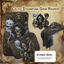 Celtic Steampunk Grim Reaper