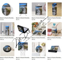 Gift with beach in Puerto Piramides design
