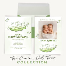 Baby Shower Gender Neutral Twins 