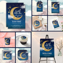 Gold Twinkle Little Star Dreamy Baby Shower 