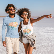 Cute Beach Trip Surfer T-Shirts & Party Decor