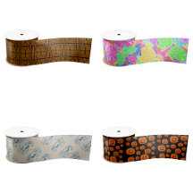 Ribbon With Food Themed Designs