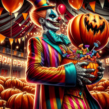 Spooky Halloween Clown themed Party