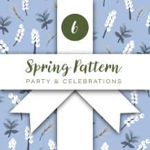 Spring pattern Nº6 Party and celebrations