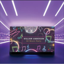 Modern DJ Music Party Event Business