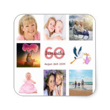 60th birthday party for her photo collage 