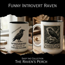 Funny Introvert Raven