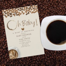 Coffee Baby Shower