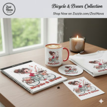 Whimsical Morning Bliss: Bicycle & Coffee 