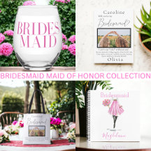 Bridesmaid & Maid of Honor Proposals & Gifts
