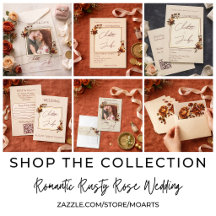 Elegant Romantic Rusty Rose Autumn Wedding 