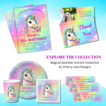 Magical Rainbow Sparkles Unicorn