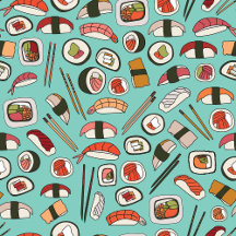 Sushi and Chopsticks