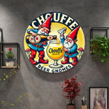 Chouffe Beer Gnomes Theme Design