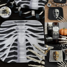 Bones and Boos Skeleton Halloween Party