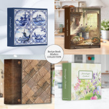 Recipe Book Binders Collection