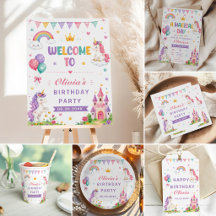 Pastel Rainbow Unicorn Birthday Party