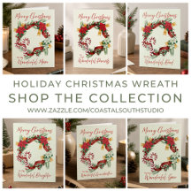 Festive Christmas Wreath Collection