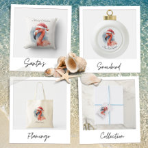 Santa's Snowbird Flamingo Collection