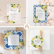 Capri Lemons and Greenery