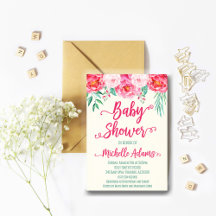Floral Baby Shower