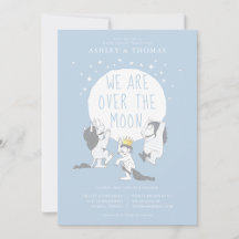 Wild Things   Over the Moon Boy Baby Shower