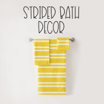 Bathroom Towels & Decor