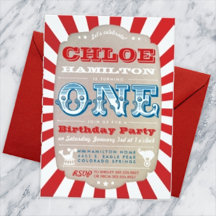 Circus Birthday Party