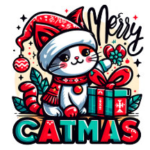 Merry Catmas: Festive Feline Joy for the Holidays