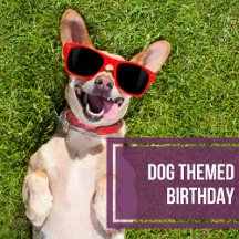 Cute Cartoon Dog Theme Birthday Party