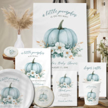 A Little Pumpkin Is On His Way Baby Shower
