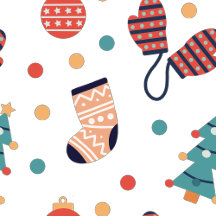 Cute Christmas Themed Pattern