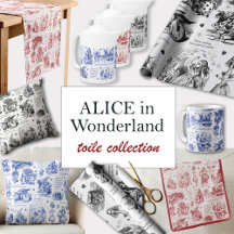 Alice in Wonderland Toile