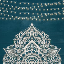 Dark Teal Rustic Elegance Collection