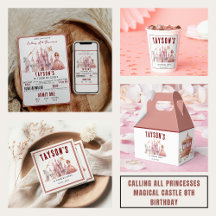 Calling All Princesses Magical Castle 8th Birthday
