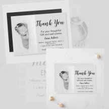 Baby Birth & Thank You Announcement