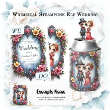 Whimsical Steampunk Elf Wedding