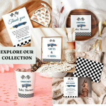 Car race Baby shower