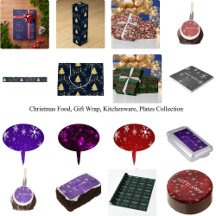 Christmas Food, Gift Wrap, Kitchenware, Plates