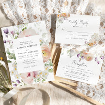 Delicate Spring Floral Wedding