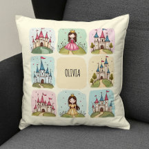 Adorable Fairy Tale Castle & Princess Doodles